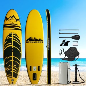 Stand Up Paddle Board Inflatable SUP Surfboard Paddleboard Kayak 10FT