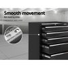 5 Drawer Mechanic Tool Box Cabinet Storage Trolley – Black