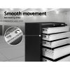5 Drawer Mechanic Tool Box Cabinet Storage Trolley – Black & Grey