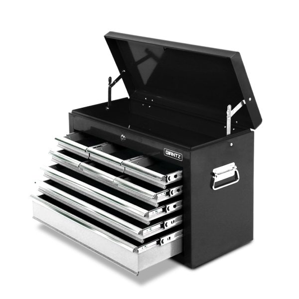 9 Drawer Mechanic Tool Box Cabinet Storage – Black & Grey