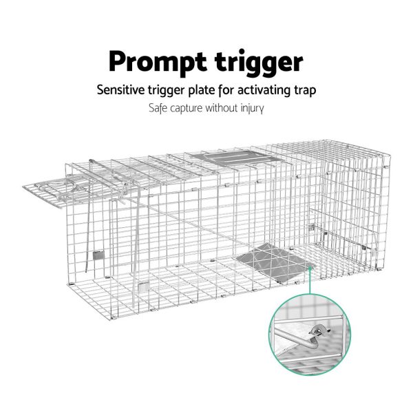 Animal Trap Humane Possum Cage Live Animal Catch Rabbit Cat Hare Fox