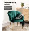 Armchair Lounge Chair Accent Armchairs Chairs Velvet Sofa Green Couch