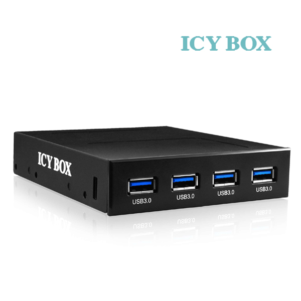 ICY BOX 3.5″ Front Adapter with 4x USB 3.0 interface (IB-866)