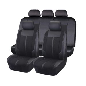 Universal Graphite Front/Rear Seat Covers Value Pack | Black