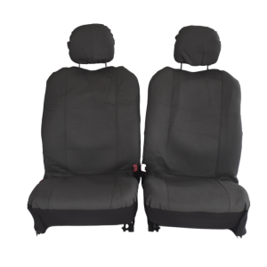 Challenger Canvas Seat Covers - For Nissan Frontier D40 Dual Cab 2007-2020