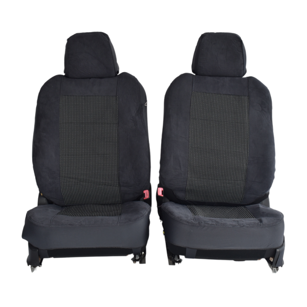 Prestige Jacquard Seat Covers – For Nissan Frontier Dual Cab (2006-2015)