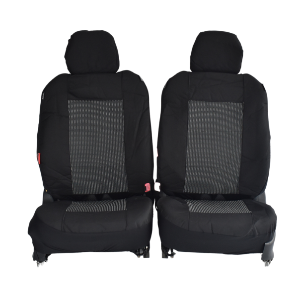 Prestige Jacquard Seat Covers – For Nissan Frontier Dual Cab (2007-2020)