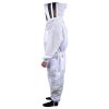 Beekeeping Bee Full Suit 3 Layer Mesh Ultra Cool Ventilated Hoodie Veil Beekeeping Protective Gear Size M