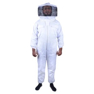 Beekeeping Bee Full Suit Standard Cotton With Round Head Veil