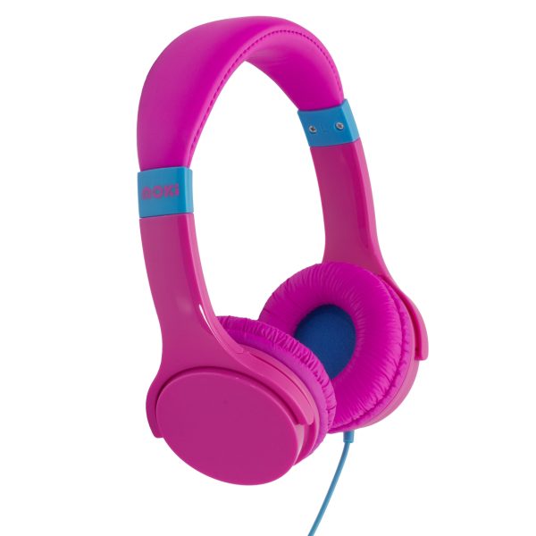 Moki Lil’ Kids Headphones – pink