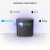 Projector The world’s most smart 1080p mini pocket projector including 7 Accessories Value Pack