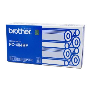 BROTHER Refill Roll PC404RF 4 Refill Rolls to suit FAX-837