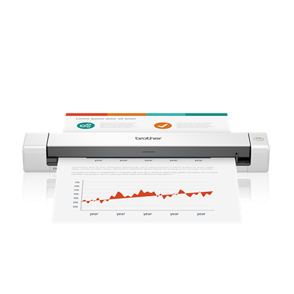 DS-640 Mobile Scanner, 7.5 PPM, USB