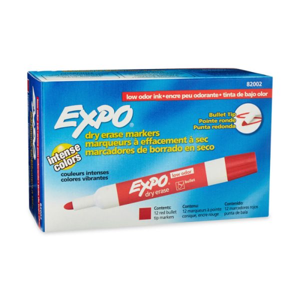White Board  Marker Blt Red Box of 12