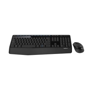 LOGITECH MK345 Wireless Keyboard & Mouse Combo Full Size 12 Media Key Long Battery Life Comfortable