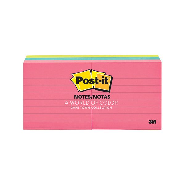 POST-IT 630-6AN Cape Town Collection Lined 73X73