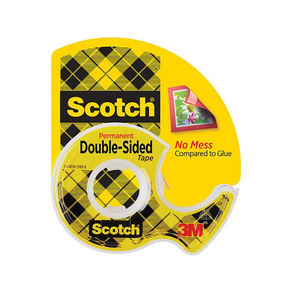 SCOTCH D-S Tape Ds 136 12.7mm Box of 12