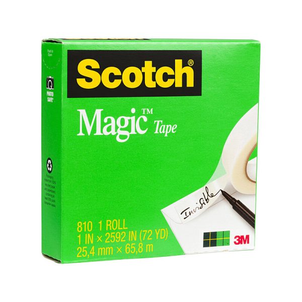 SCOTCH Magic Tape 810 25.4mm Box of d