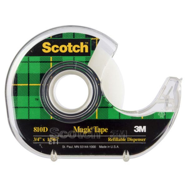 SCOTCH Tape 810 Dispenser 19mmX33M Box of 6