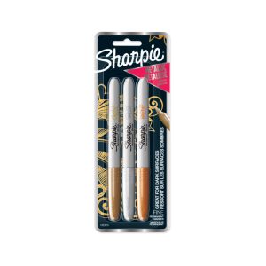 SHARPIE Permanent Marker Fine Point G/S/Ball Pack 3 Box of 6