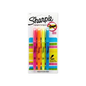SHARPIE Accent Hiliter Pack of 4 Box of 6
