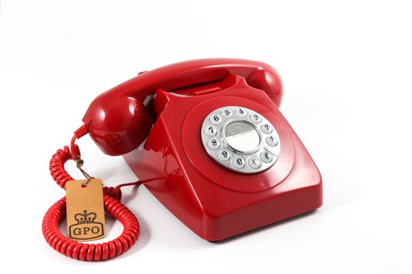 Gpo Retro Gpo 746 Push Button Telephone – Red