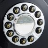 Gpo Retro Gpo 746 Wall Mounted Push Button Telephone – Black