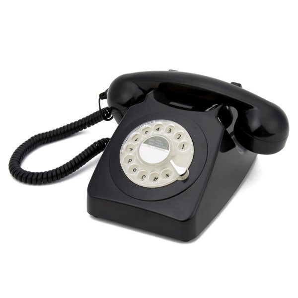 Gpo Retro Gpo 746 Rotary Telephone – Black