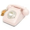 Gpo Retro Gpo 746 Rotary Telephone – Carnation Pink