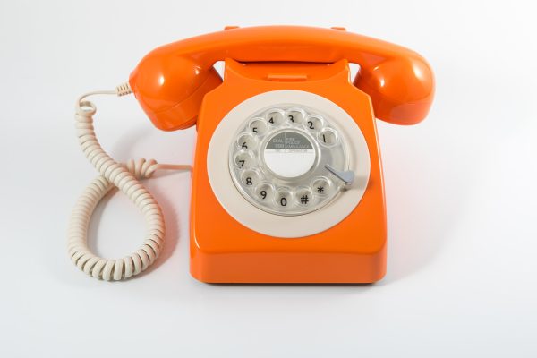 Gpo Retro Gpo 746 Rotary Telephone – Orange