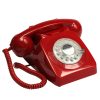 Gpo Retro Gpo 746 Rotary Telephone – Red