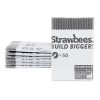 STRAWBEES Strawbees Construction Pipes  – Grey