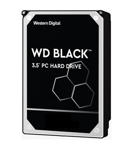 WESTERN DIGITAL Digital WD Black 1TB 3.5′ HDD SATA 6gb/s 7200RPM 64MB Cache CMR Tech for Hi-Res Video Games s