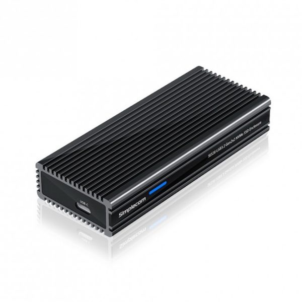 SIMPLECOM SE528 NVMe M.2 SSD to USB 3.2 Gen 2×2 USB-C Enclosure 20Gbps