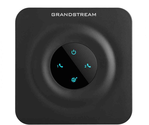 GRANDSTREAM HT802 2 Port FXS analog telephone adapter ( ATA ), Supports 2 SIP profiles through 2 FXS ports and a single 10/100Mbps port