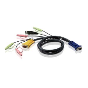 1.8m USB KVM Cable with Audio to suit CS173xB, CS173xA, CS175x'