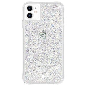 FORCE TECHNOLOGY Apple iPhone 11 Twinkle - Twinkle Stardust CM039356, 10 ft drop protection, Compatible with wireless charging, One-piece platform design