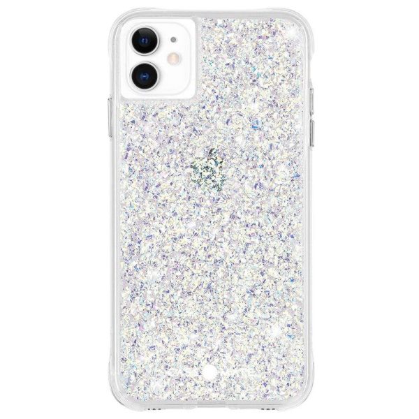 Apple iPhone 11 Twinkle – Twinkle Stardust (CM039356), 10 ft drop protection, Compatible with wireless charging, One-piece platform d