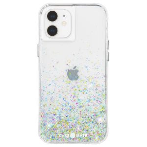 FORCE TECHNOLOGY Apple iPhone 12 / iPhone 12 Pro - Twinkle Ombre - Twinkle Confetti CM043660, 10 ft drop protection, Compatible with wireless charging