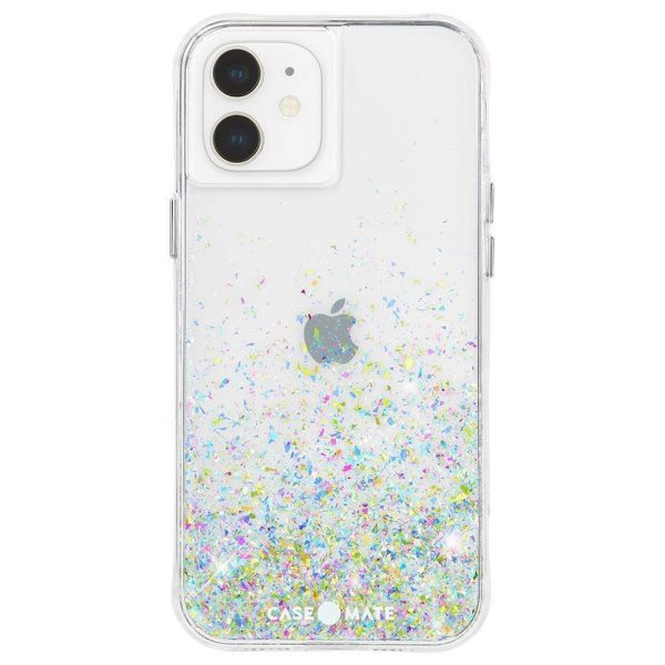 Apple iPhone 12 / iPhone 12 Pro – Twinkle Ombre – Twinkle Confetti (CM043660), 10 ft drop protection, Compatible with wireless chargi
