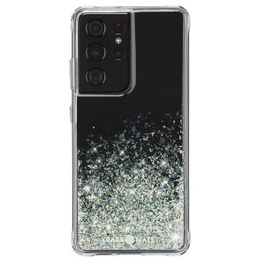 FORCE TECHNOLOGY Samsung Galaxy S21 Ultra 5G - Twinkle Ombre - Twinkle Stardust CM045132,10 ft drop protection, MicroPelAntimicrobial Case Protection