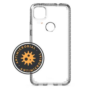 FORCE TECHNOLOGY Zurich Case for Google Pixel 4a - Clear EFCTPGE885CLE, Antimicrobial, Shock and drop protection, Lightweight, sleek design, Slimline protection