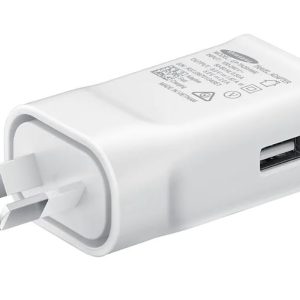 SAMSUNG Fast Charging Travel Adapter (Type C) (9V) White - Travel Adapter unit, USB Type-C 2.0 Cable