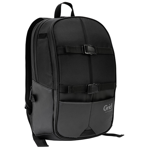 Targus 15.6′ Grid Essentials High-Impact Protection Backpack – Black
