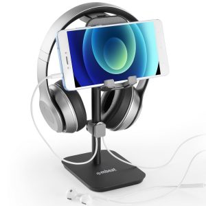 MBEAT Stage S3 2-in-1 Headphone and Tiltable Phone Holder Stand