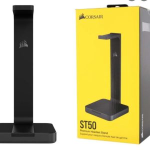 CORSAIR Gaming ST50 - Headset Stand, Durable anodized aluminium built to withstand the test of time. Headphone EU