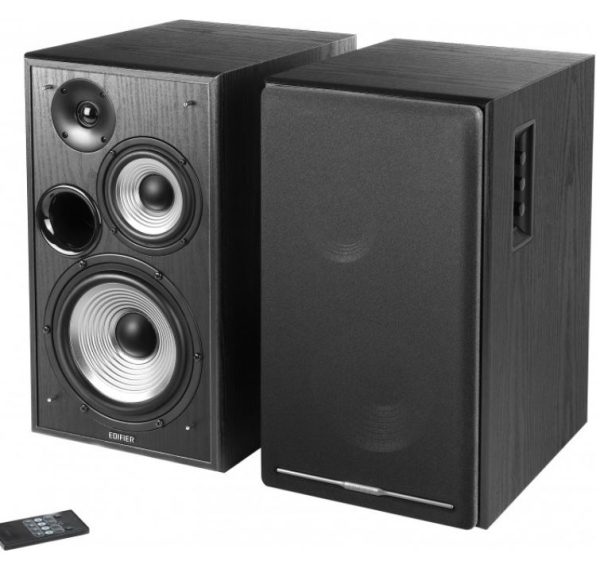 EDIFIER R2750DB Active 2.0 Speaker System with Sophisticated Sound in a Tri-amp Audio – Bluetooth Connection 1/2inch Bass Driver 136W RMS System BLACK