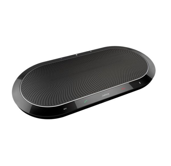 JABRA SPEAK 810 UC Bluetooth Speakerphone – Bluetooth Class 1 – Digital Signal Processing Technology – Zoomtalk Microphones – Fully Compatible with UC