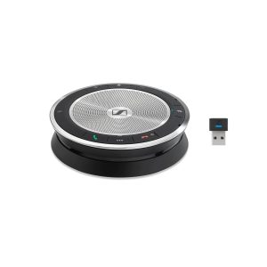SENNHEISER l Sennheiser Bluetooth speakerphone for up to 8 people, USB-C and USB-A connectivity plus Bluetooth. Voice activation compatible. BTD USB dongle