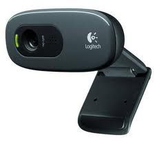 C270 3MP HD Webcam 720p/30fps, Widescreen Video Calling, Light Correc, Noise-Reduced Mic for Skype, Teams, Hangouts, PC/Laptop/Macbook/Tablet